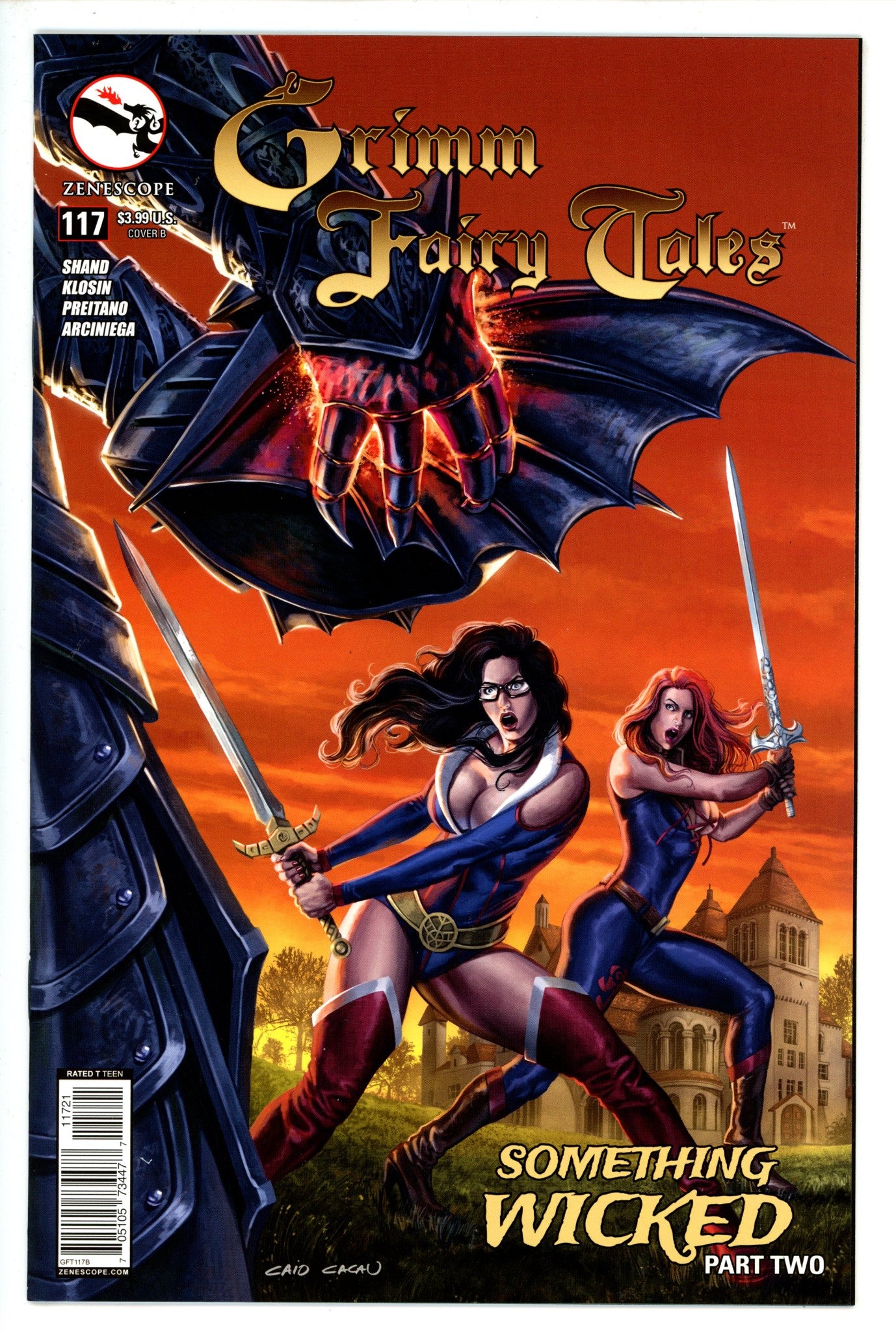Grimm Fairy Tales Vol 1 117 Cacau Variant