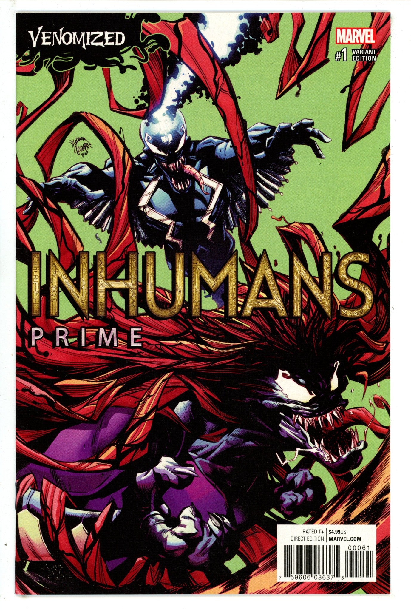 Inhumans Prime 1 Stegman Venomized Variant (2017)