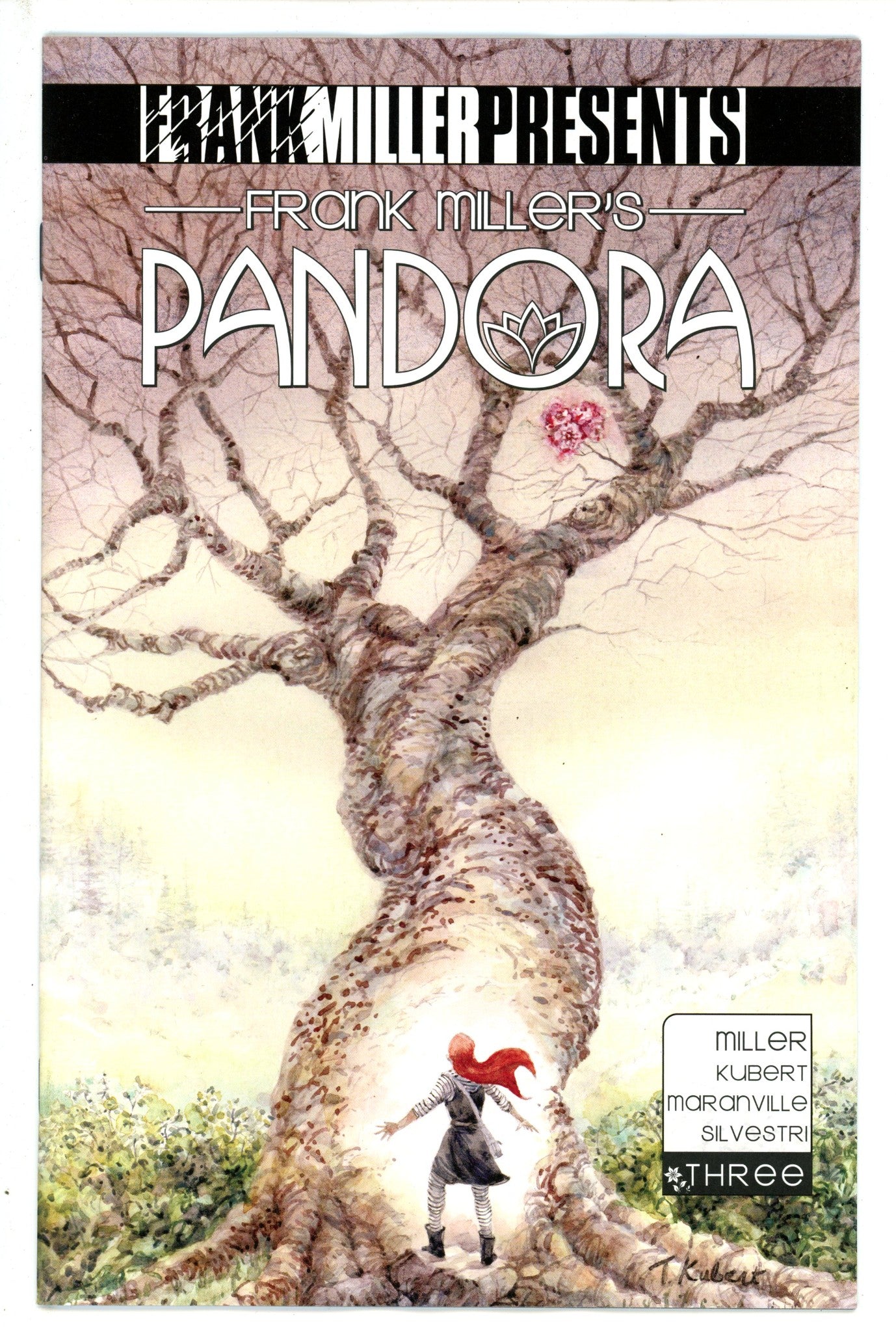 Frank Millers Pandora 3 Kubert Variant (2023)