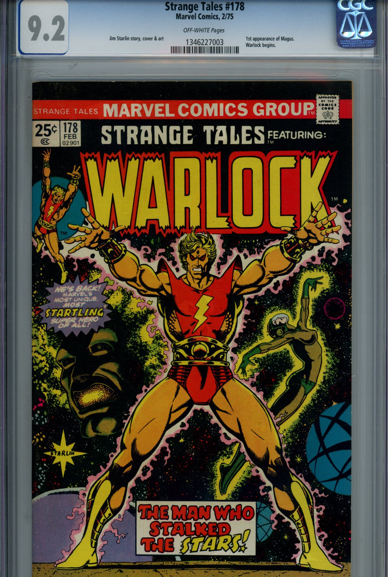 Strange Tales Vol 1 178 CGC 9.2 (1975)