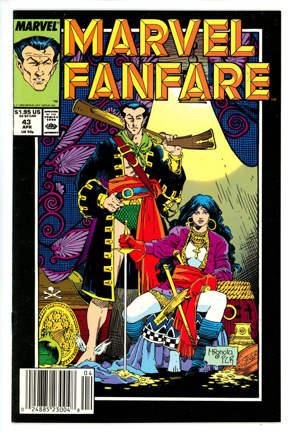 Marvel Fanfare 43 Newsstand