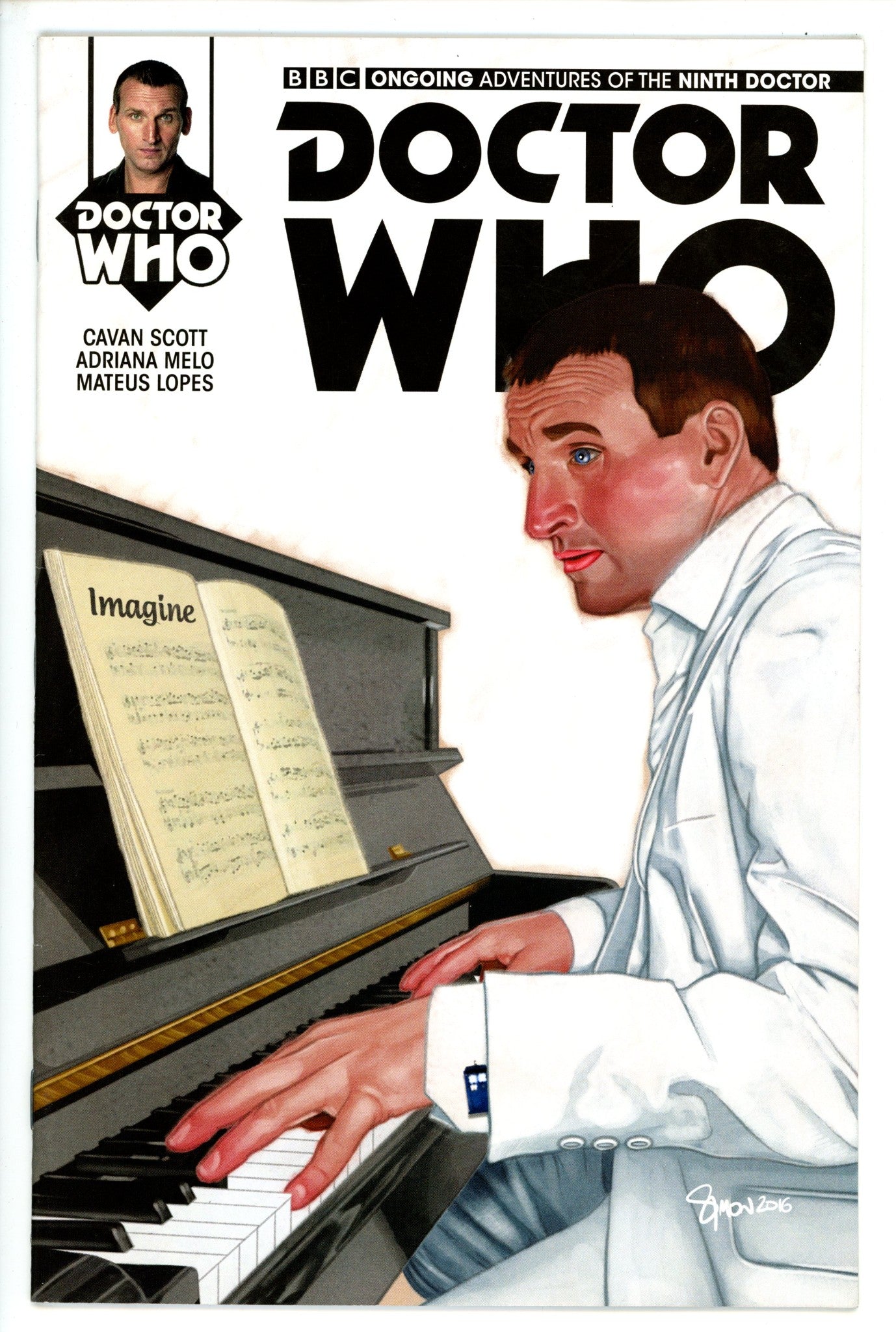 Doctor Who: Ongoing Adventures of the Ninth Doctor 1 Myers Variant