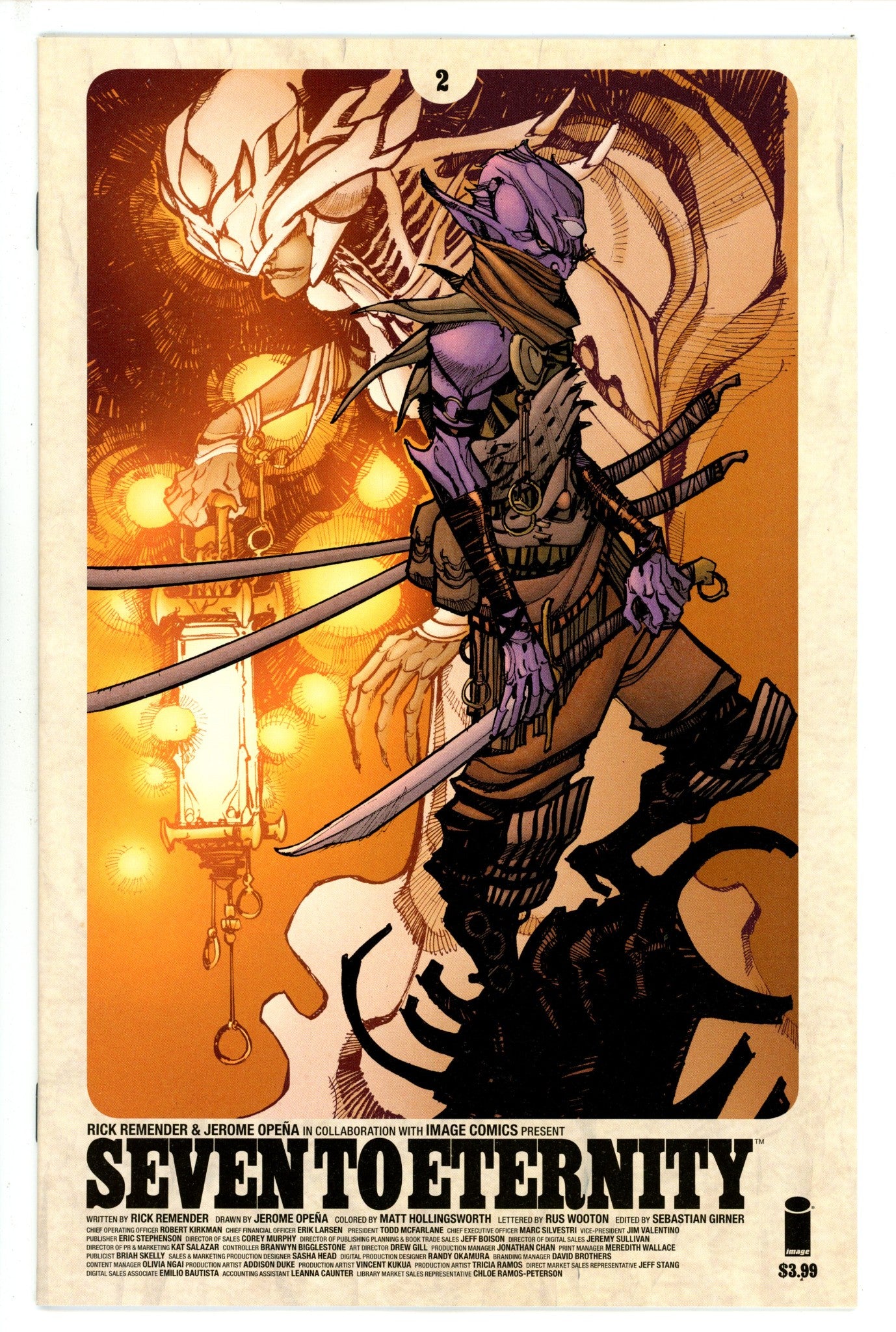 Seven to Eternity 2 Canete Variant (2016)