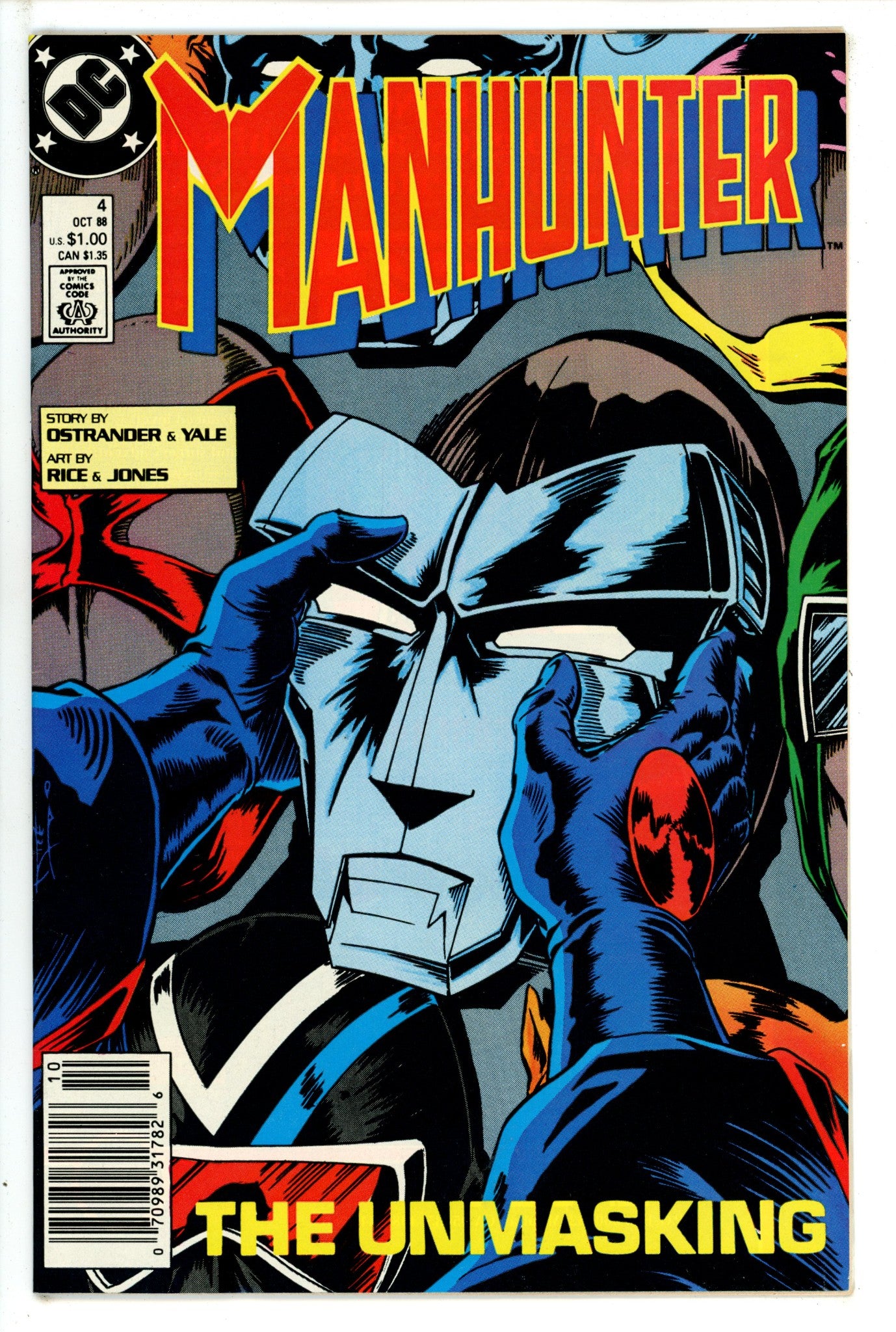 Manhunter Vol 1 4 Newsstand (1988)