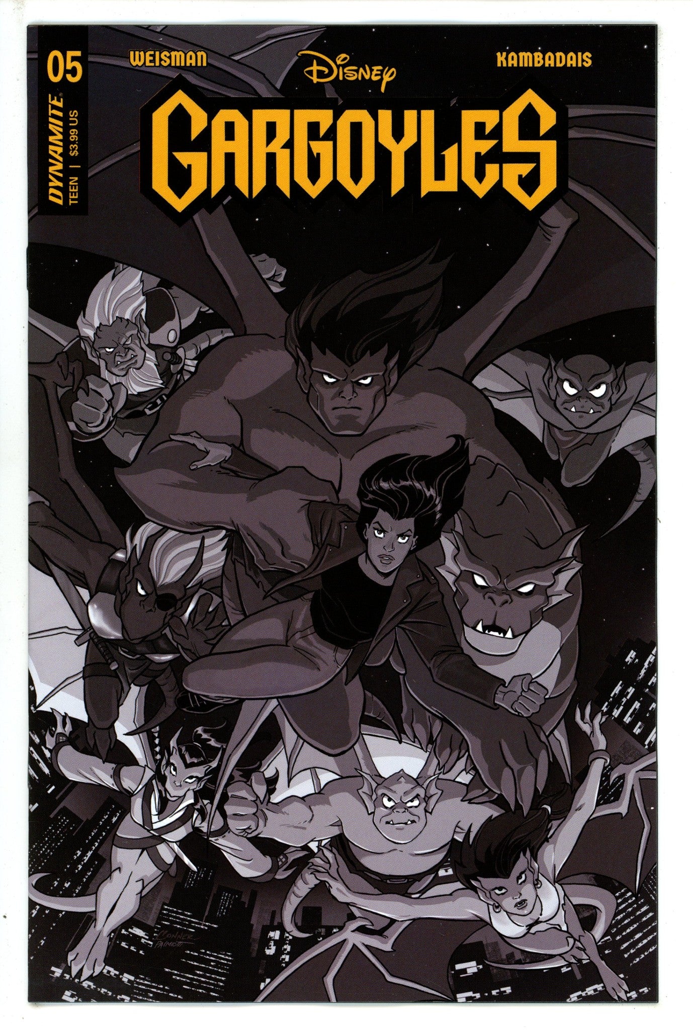 Gargoyles 5 Conner B&W Incentive Variant (2023)
