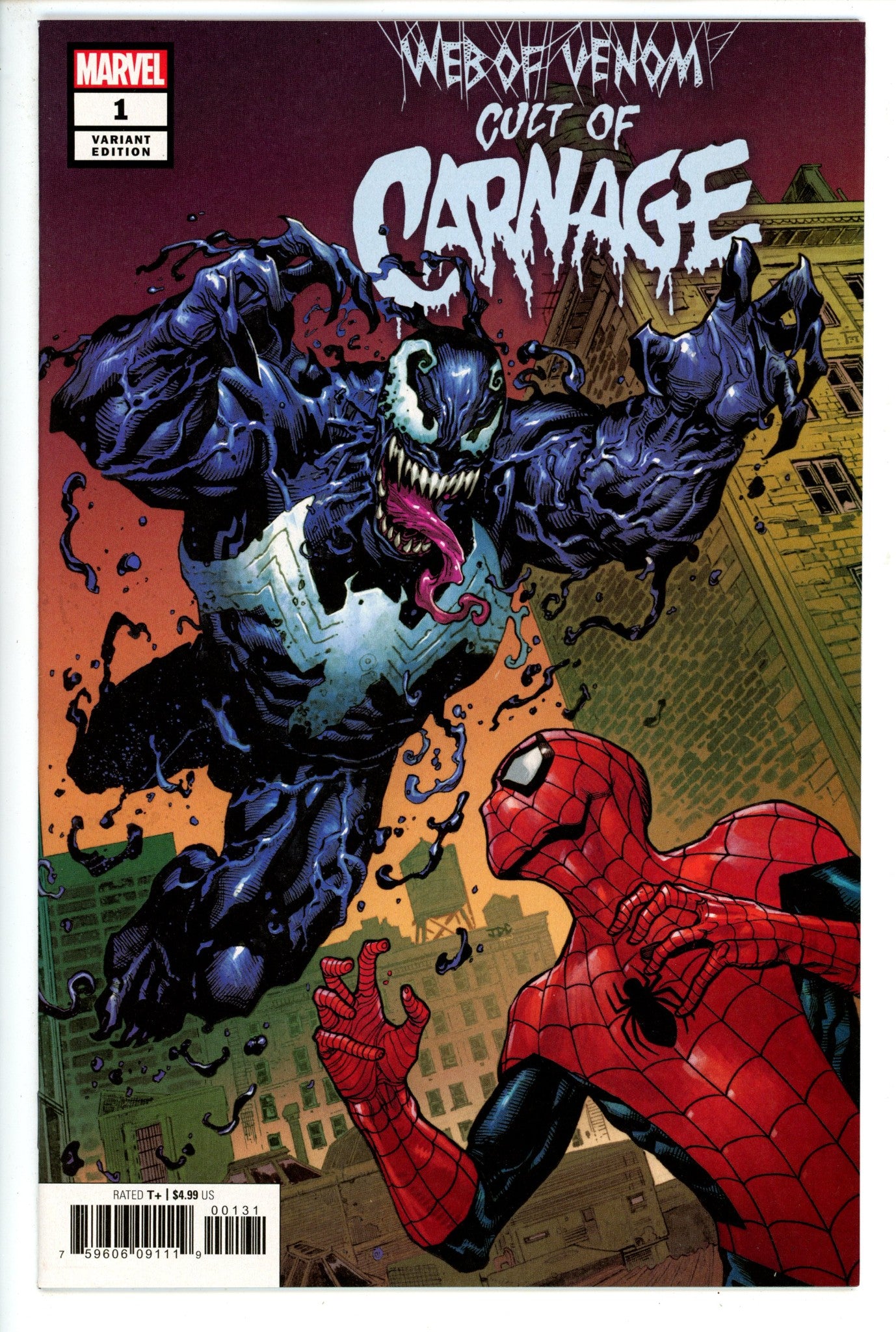 Web of Venom: Cult of Carnage 1 Cassara Variant