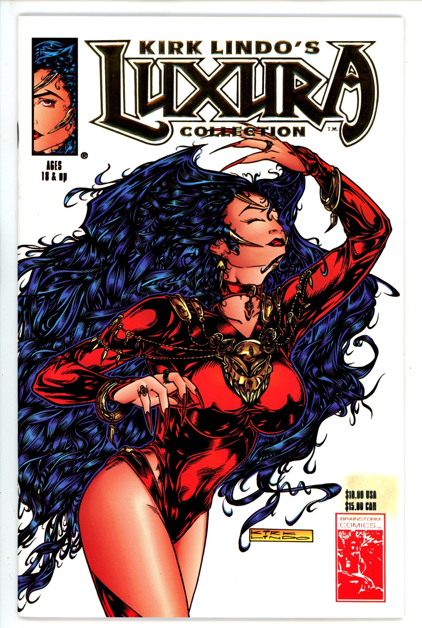 Kirk Lindo's Luxura Collection 1 Gold Foil Variant VF