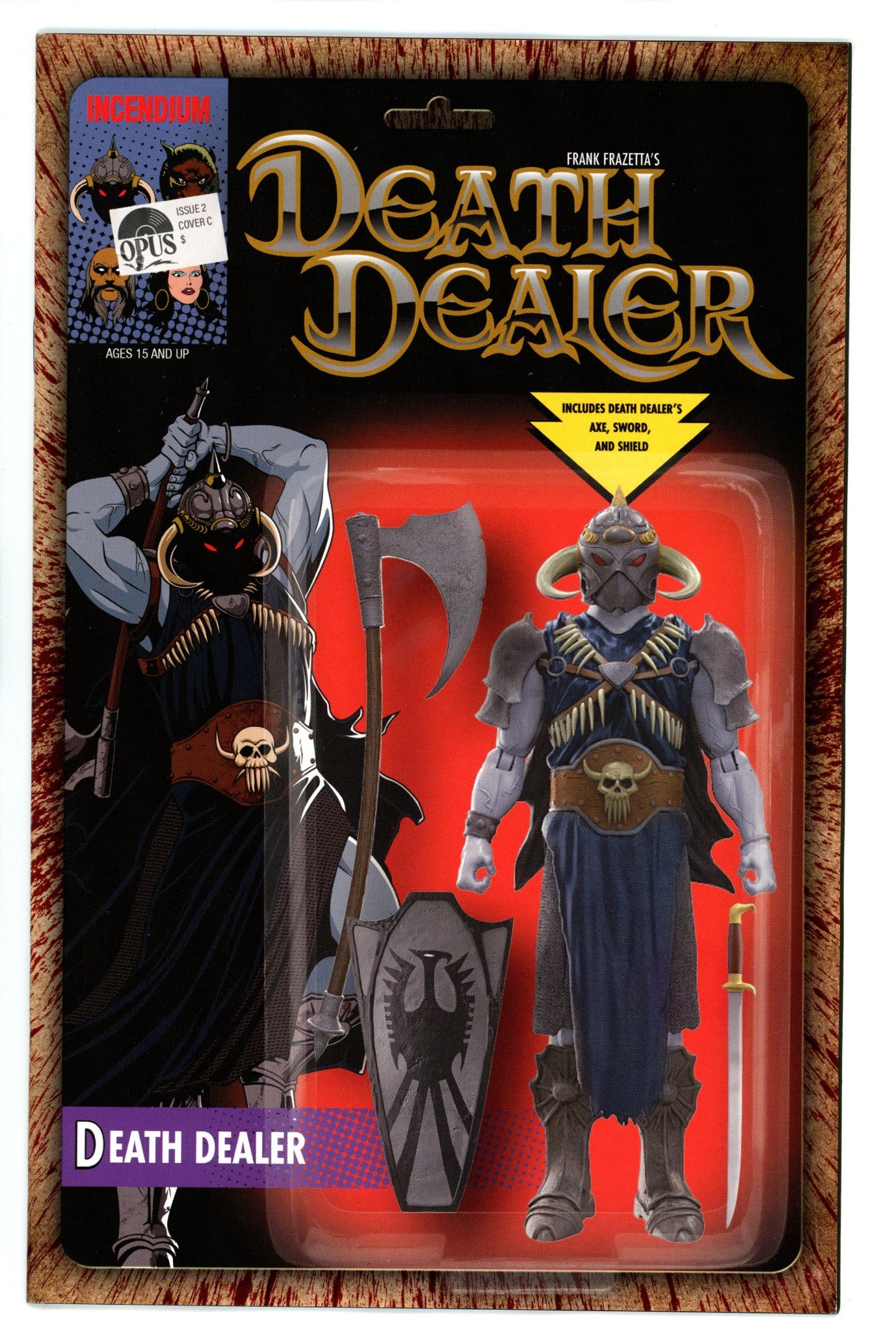 Frank Frazetta Death Dealer 2 Action Figure Variant