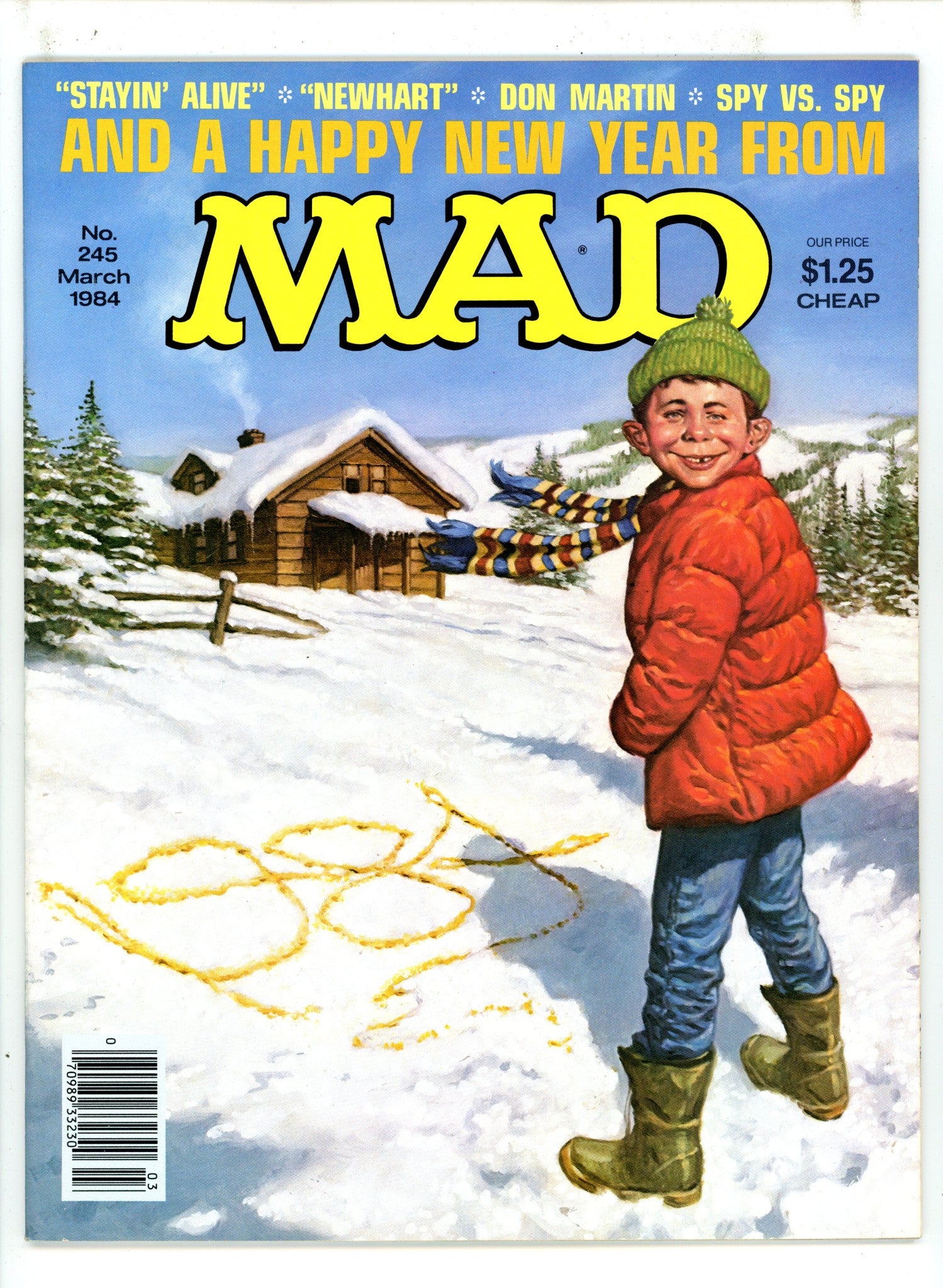 Mad 245 Canadian Price Variant NM- (1984)