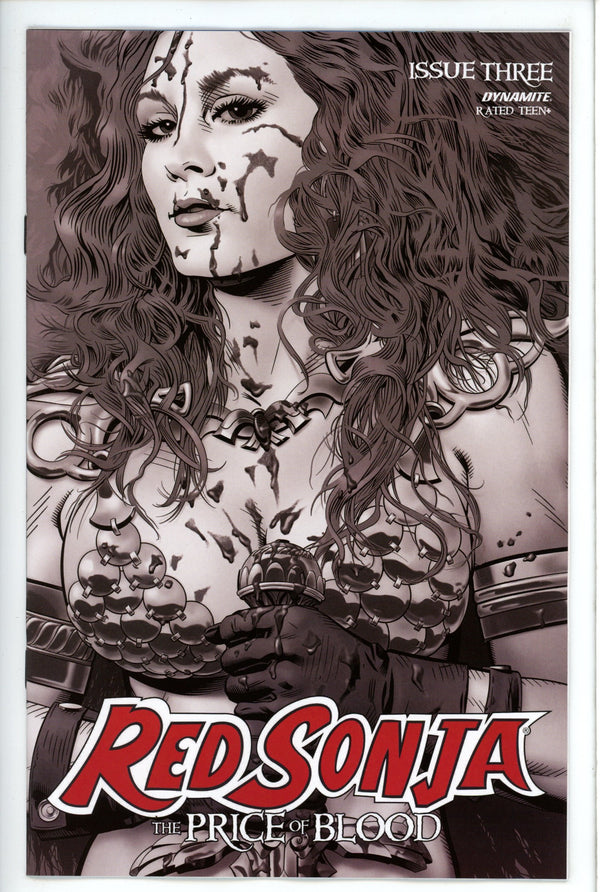 Red Sonja Price of Blood 3 Golden Variant (2021)