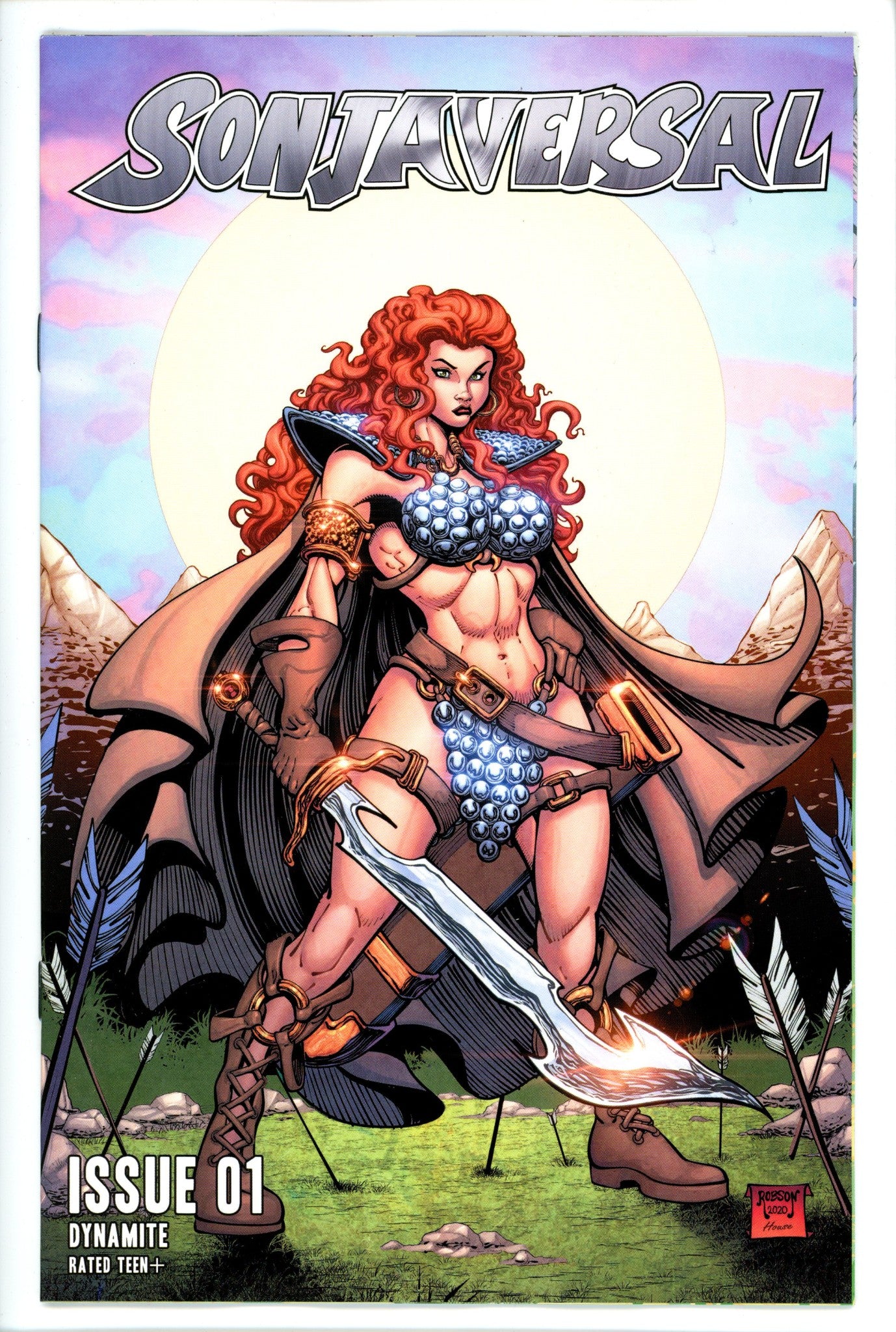 Sonjaversal 1 Robson Variant-Dynamite-CaptCan Comics Inc