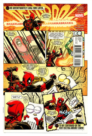 Deadpool Vol 5 5 Koblish Secret Comic Variant (2016)