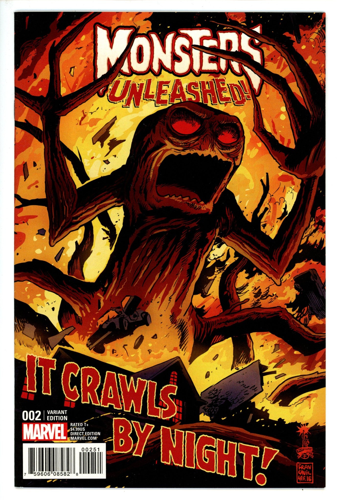 Monsters Unleashed 2 Francavilla Variant