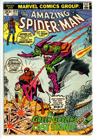 The Amazing Spider-Man Vol 1 122 GD/VG
