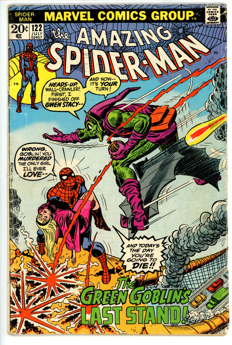 The Amazing Spider-Man Vol 1 122 GD/VG