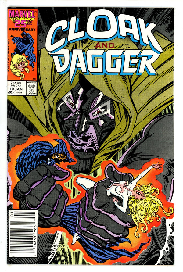Cloak and Dagger Vol 2 10 Newsstand (1987)