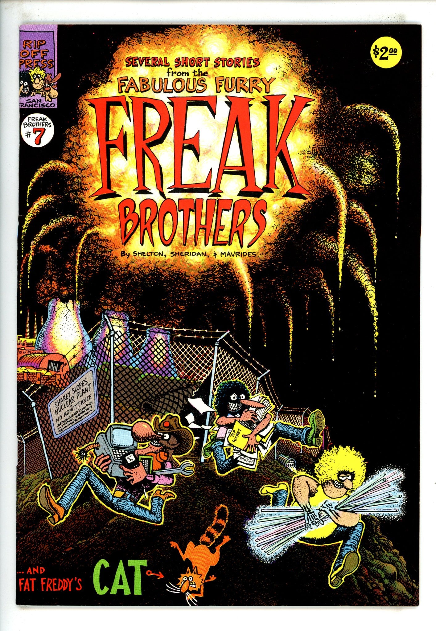 The Fabulous Furry Freak Brothers 7 FN/VF (1982)