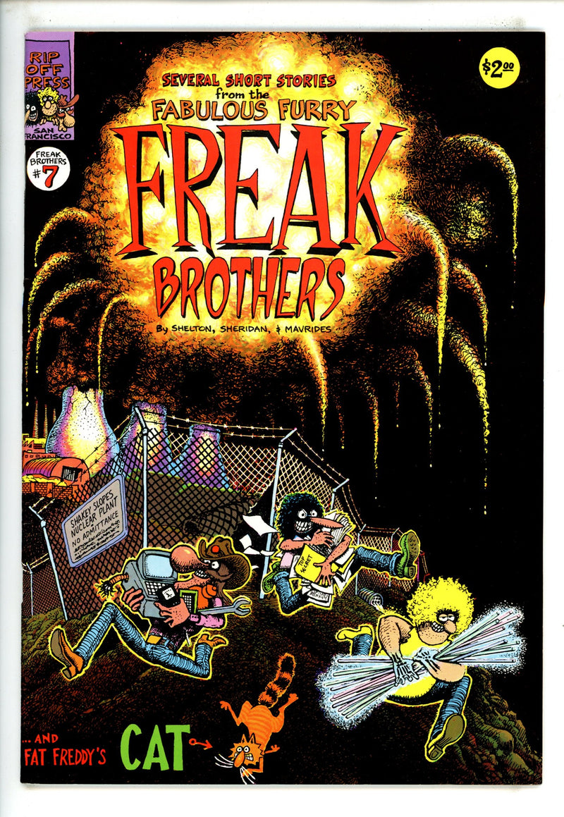 The Fabulous Furry Freak Brothers 7 FN/VF (1982)
