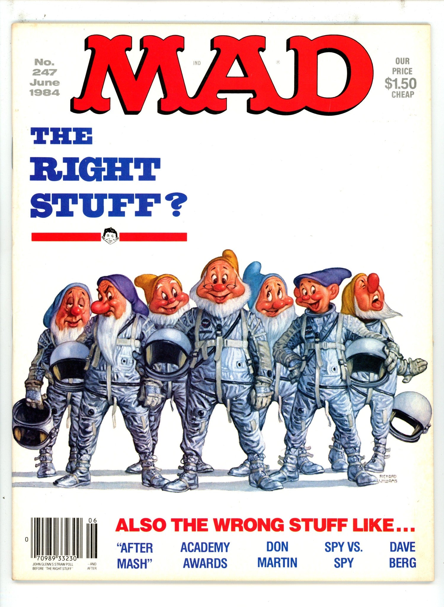 Mad 247 Canadian Price Variant VF- (1984)