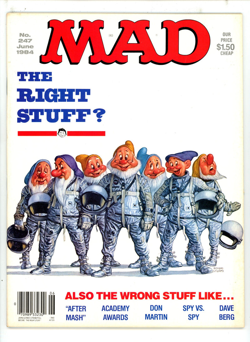 Mad 247 Canadian Price Variant VF- (1984)