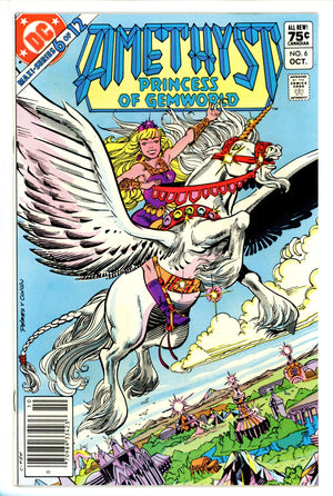 Amethyst, Princess of Gemworld Vol 1 6 Canadian Price Variant VF+ (1983)