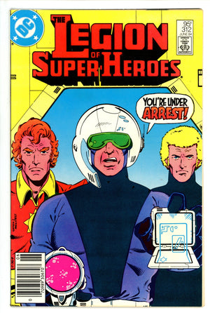 The Legion of Super-Heroes Vol 2 312 Canadian Price Variant VF (1984)