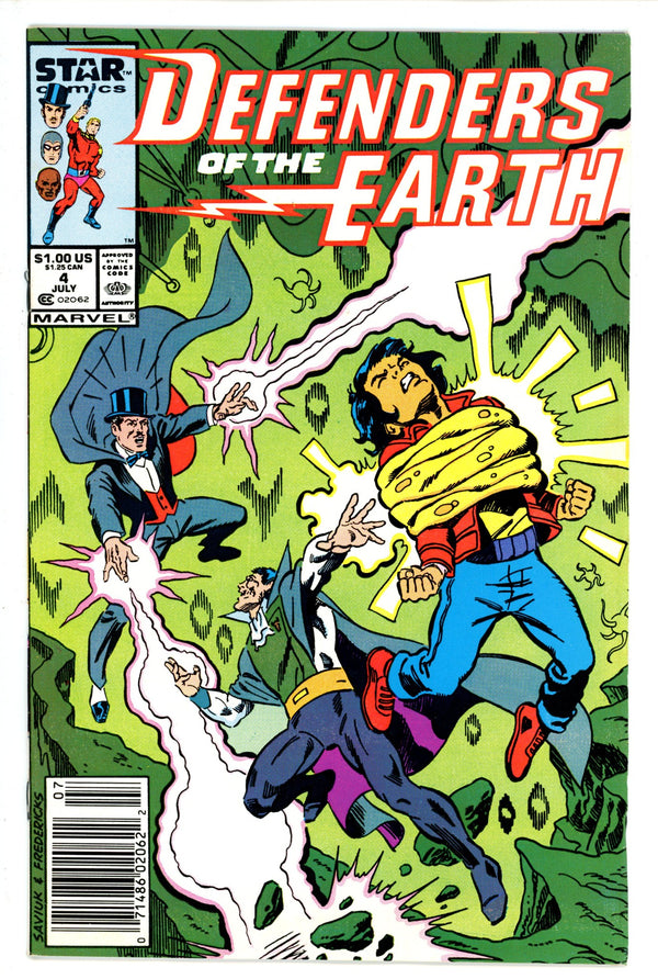 Defenders of the Earth 4 Newsstand VF- (1987)