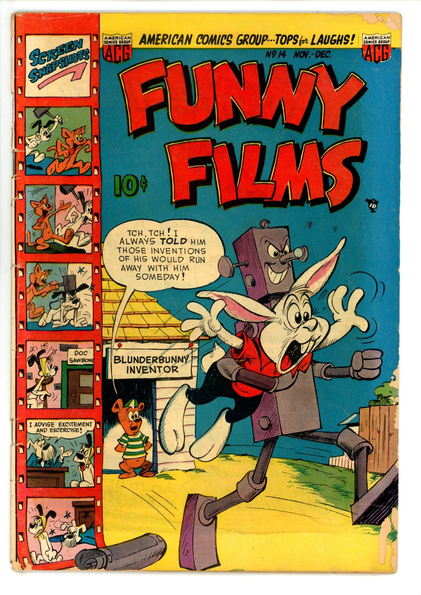 Funny Films 14 GD+ (1951)