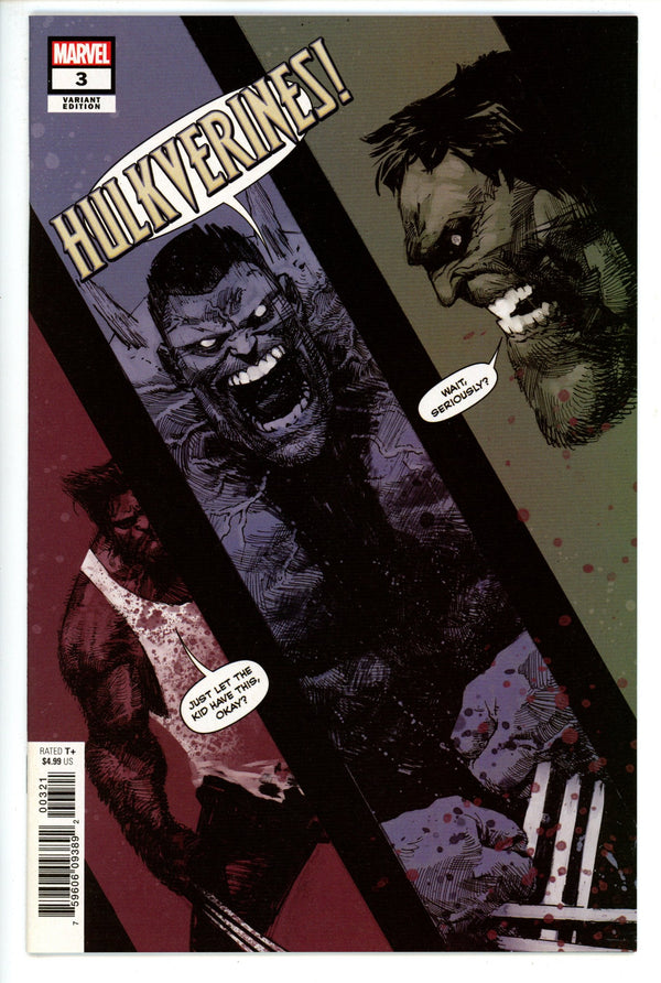 Hulkverines 3 Zaffino Variant