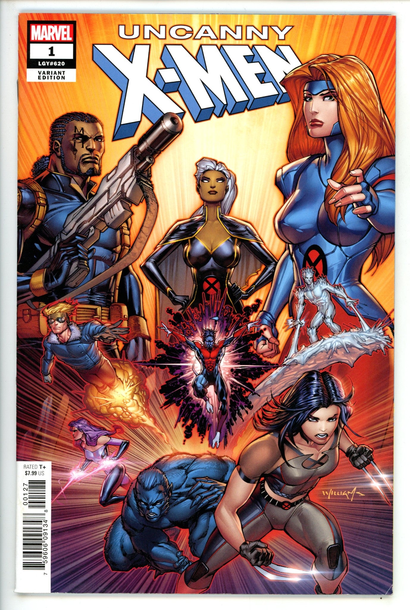 Uncanny X-Men Vol 5 1 (620) Williams Variant