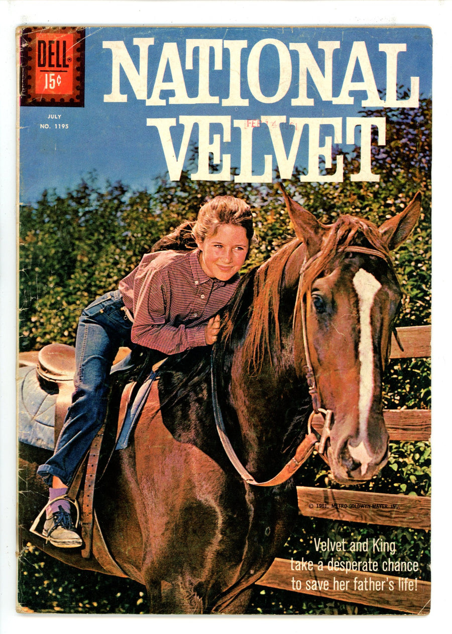 Four Color Vol 2 1195 National Velvet Ad Back Cover GD/VG