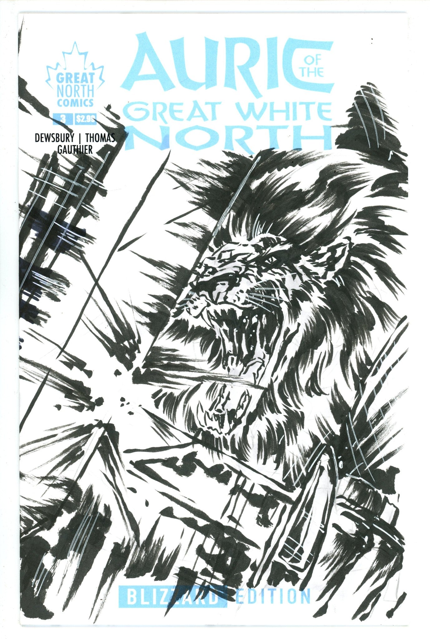 Auric Of The Great White North 3 Blizzard Edition NM+ (2017)