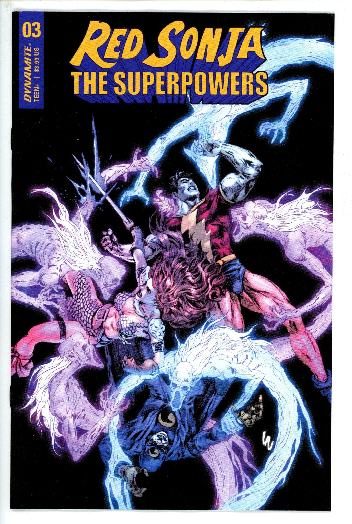 Red Sonja the Superpowers 3 Lau Variant-Dynamite-CaptCan Comics Inc