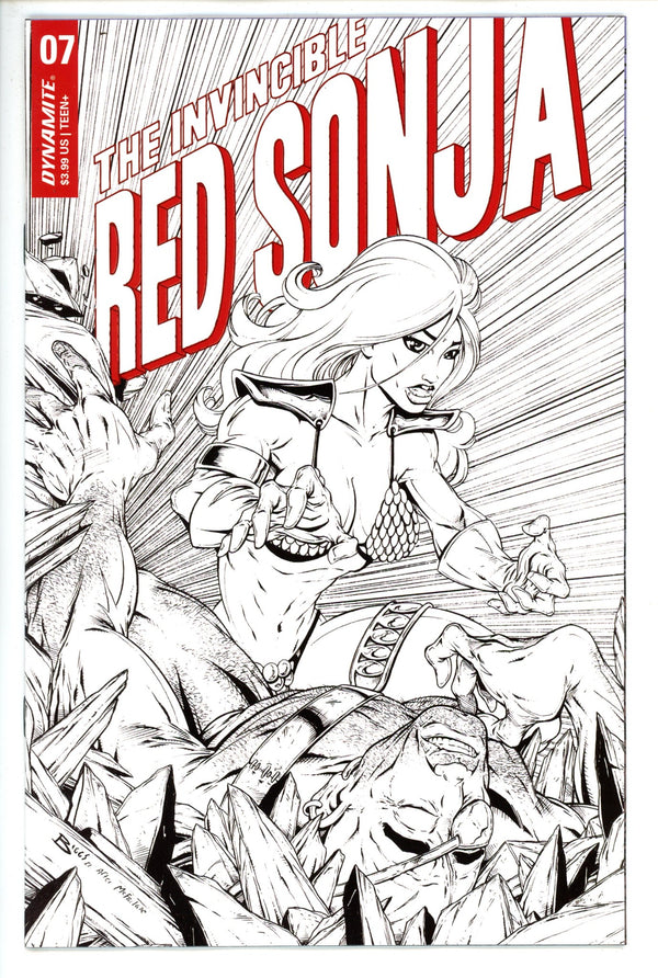 Invincible Red Sonja 7 Biggs Variant
