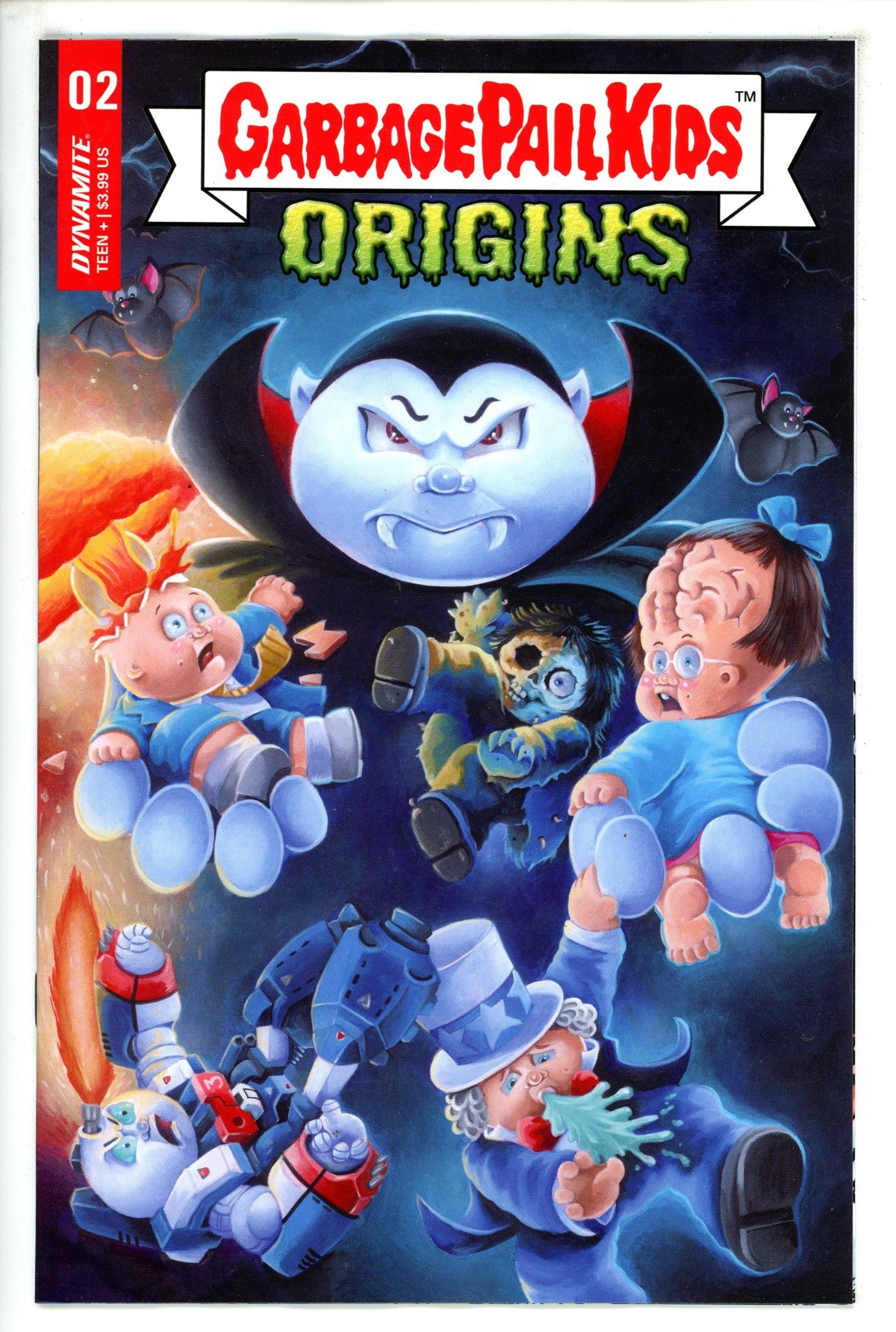 Garbage Pail Kids Origins 2 Sharp Variant (2022)