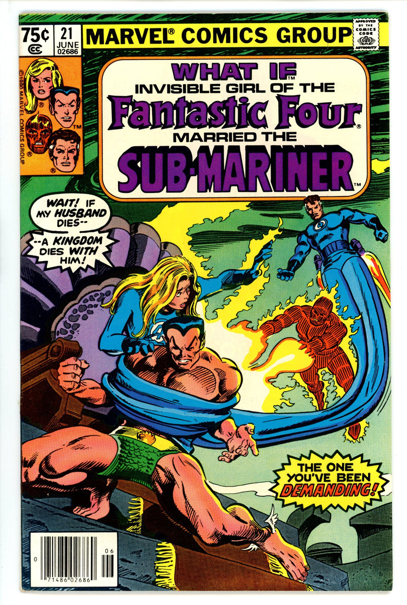 What If? Vol 1 21 Newsstand VF-