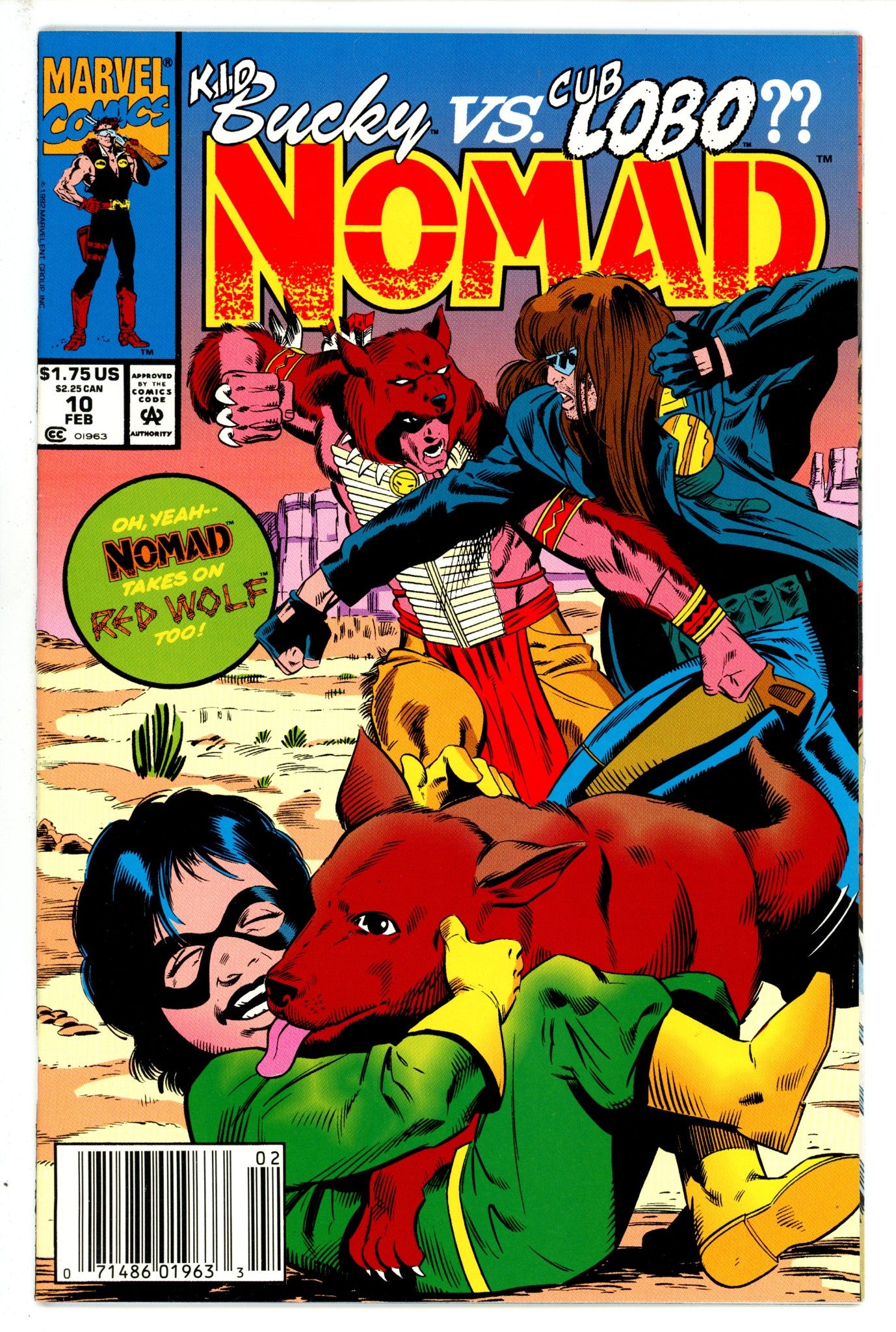 Nomad Vol 2 10 Newsstand (1993)