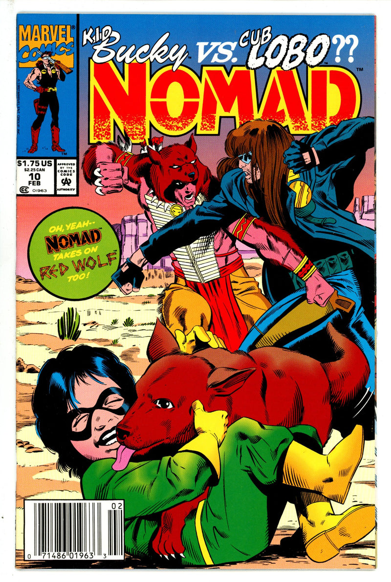 Nomad Vol 2 10 Newsstand (1993)