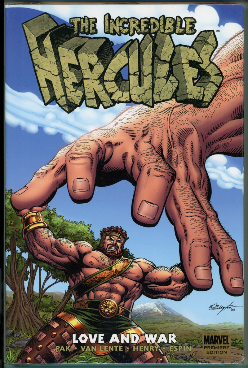 Incredible Hercules Love and War Premiere Edition HC