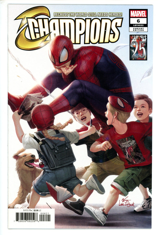 Champions Vol 3 6 (33) Lee Variant