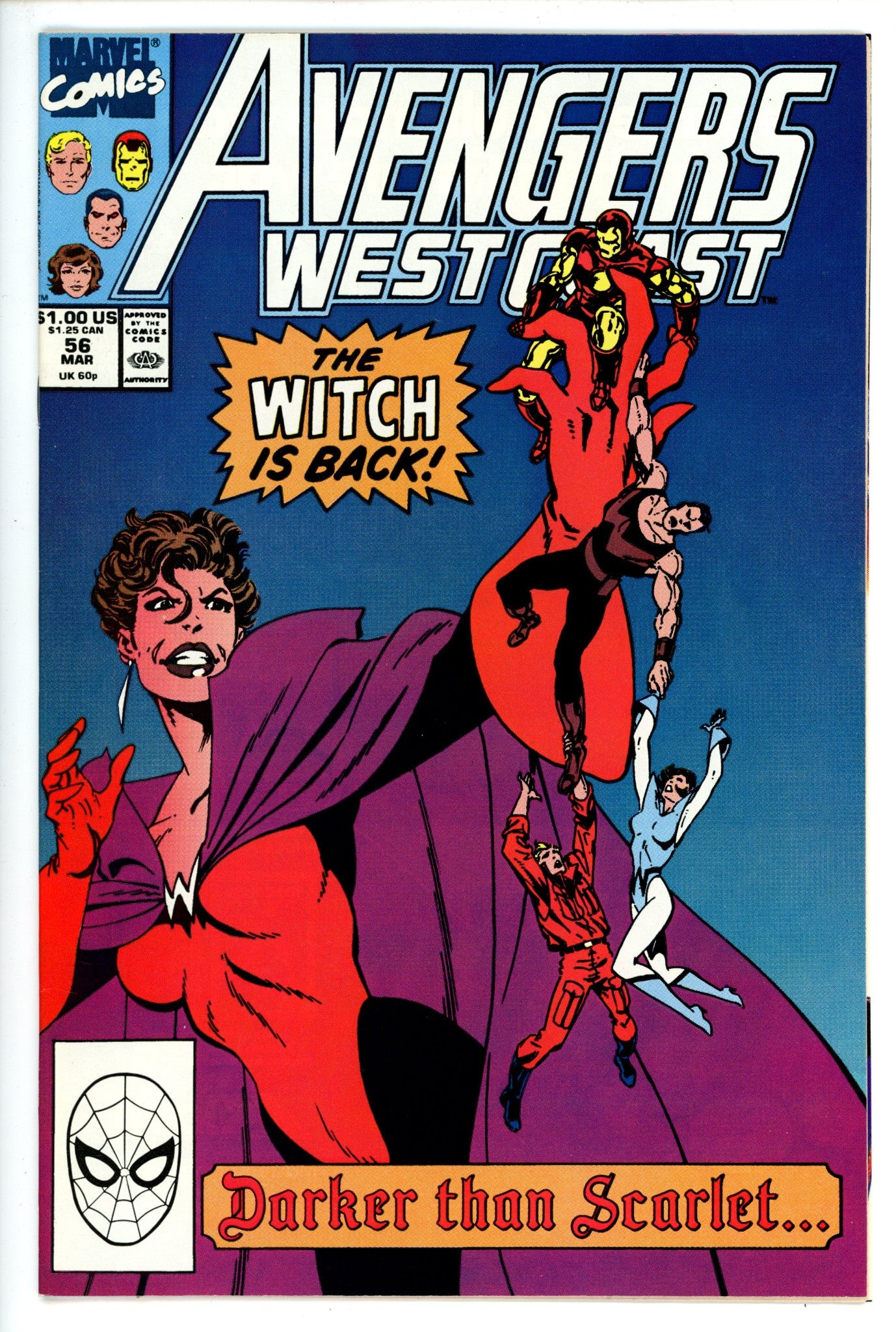 Avengers West Coast Vol 2 56 VF/NM