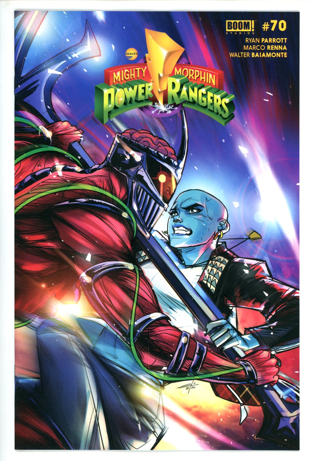 Mighty Morphin 8 Carlini Variant (2021)