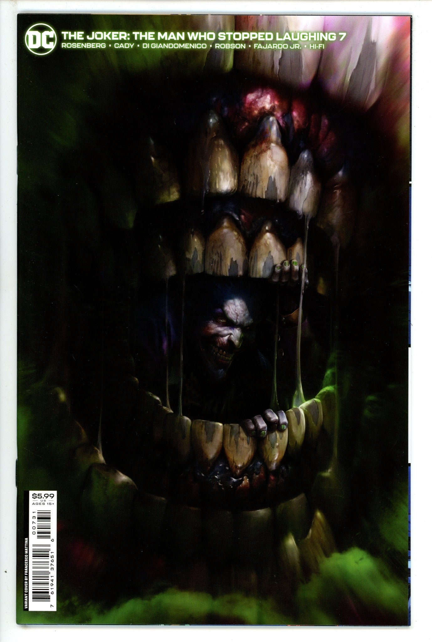 Joker The Man Who Stopped Laughing 7 Mattina Variant (2023)