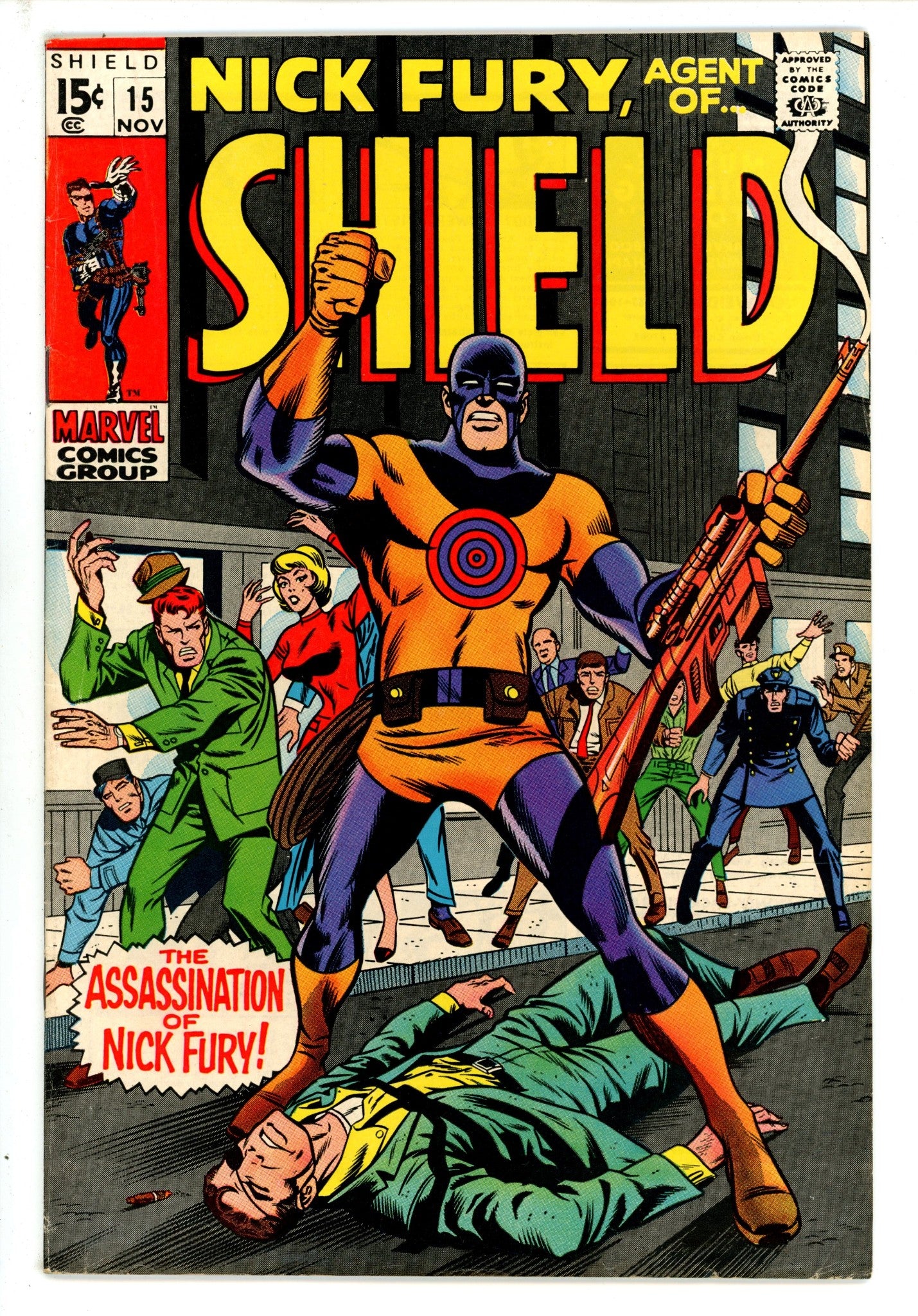 Nick Fury, Agent of SHIELD Vol 1 15 FN+ (1969)