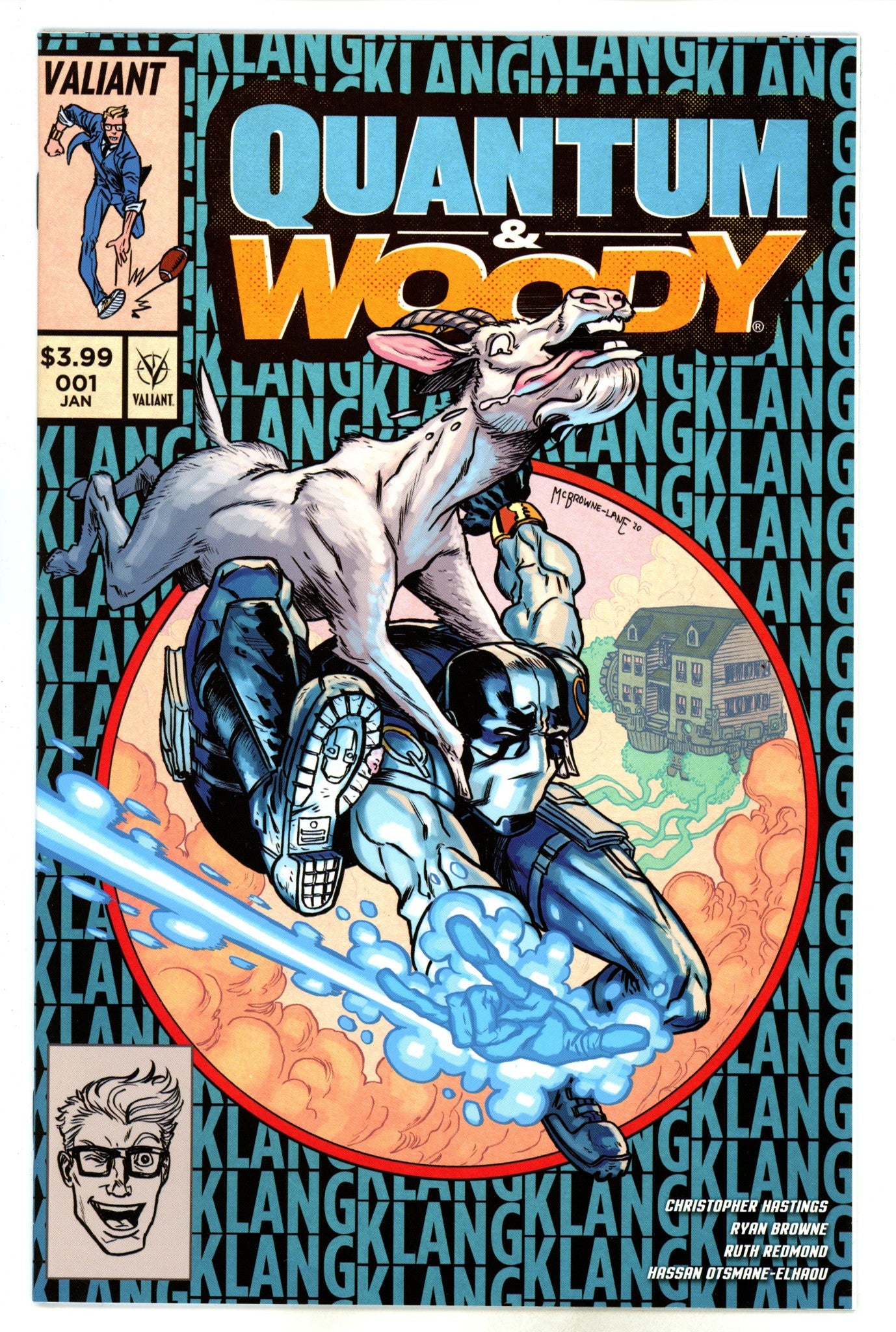 Quantum & Woody Vol 4 1 Browne Variant NM-