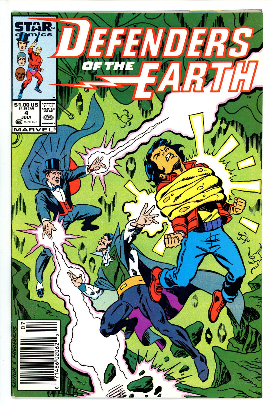 Defenders of the Earth 4 Newsstand VF (1987)