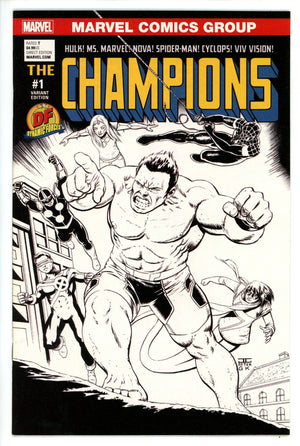 Champions Vol 2 1 Cassaday Variant NM