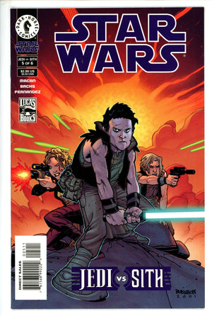 Star Wars: Jedi vs. Sith 5 VF+ (2001)