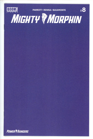 Mighty Morphin 8 Blank Variant (2021)