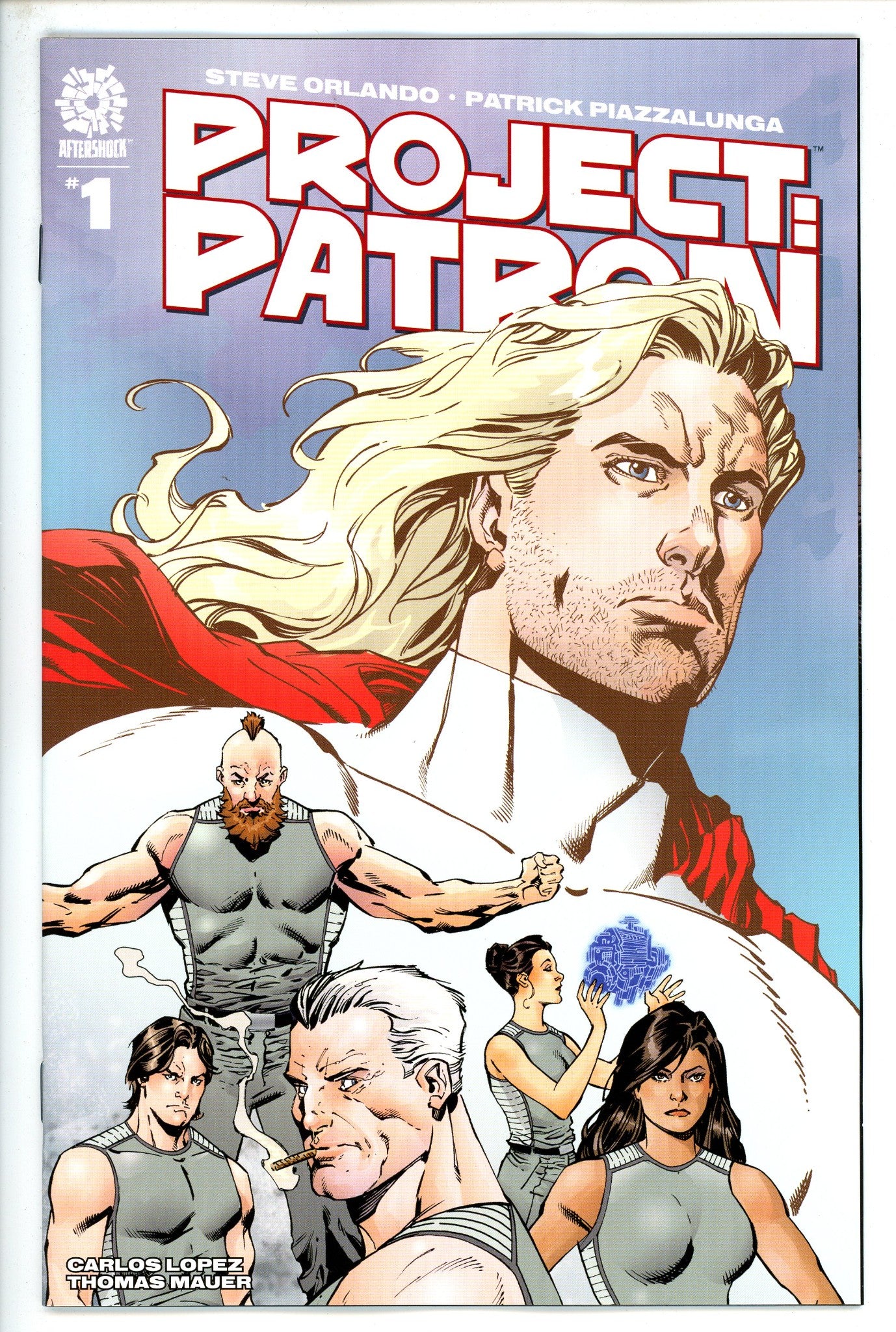 Project Patron 1 Lopresti Variant-Aftershock-CaptCan Comics Inc